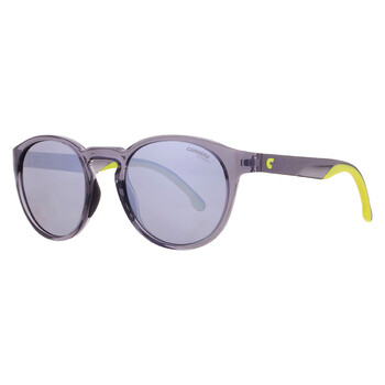 Silver Round Men's Sunglasses CARRERA 8056/S 0KB7/T4 51