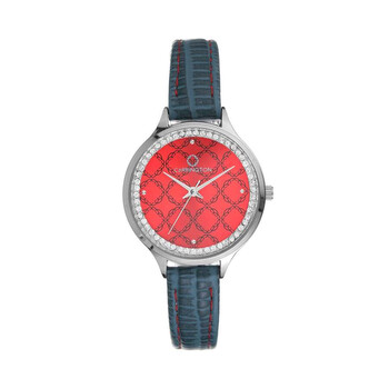 Elsie Quartz Red Dial Ladies Watch CT-2006-02