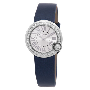 Ballon Blanc De Cartier 26mm Quartz Silver Dial Ladies Watch W4BL0002