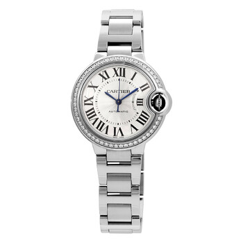 Ballon Bleu Automatic Diamond Silver Dial Ladies Watch W4BB0023