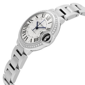 Ballon Bleu Automatic Diamond Silver Dial Ladies Watch W4BB0023