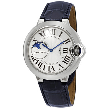 Ballon Bleu Moonphase Automatic Silver Dial Ladies Watch WSBB0020