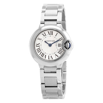 Ballon Bleu Quartz Silver Dial Ladies Watch WSBB0067