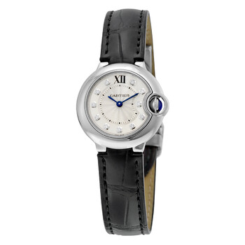 Ballon Bleu Silver Diamond Dial Black Alligator Leather W4BB0008 Ballon Bleu Silver Diamond Dial Black Alligator Leather W4BB0008