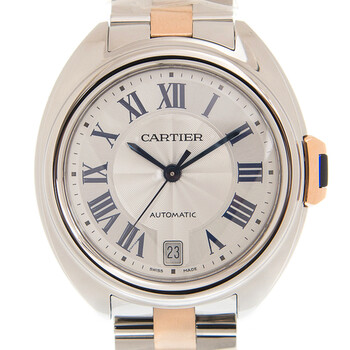 Cle de Cartier Automatic White Dial Men's Watch W2CL0011