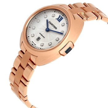 Cle Automatic 18kt Rose Gold Ladies Watch WJCL0034