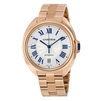 Cle Silvered Flinque Dial 18kt Rose Gold Men's Watch WGCL0002 Cle Silvered Flinque Dial 18kt Rose Gold Men's Watch WGCL0002