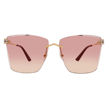 保証書付♪Cartier◆ Cartier Trinity CT0401S Cartier Trinity CT0401S 002 Sunglasses - US