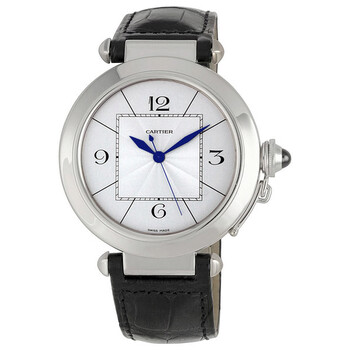 Pasha de Cartier 18kt White Gold Men's Watch W3018751