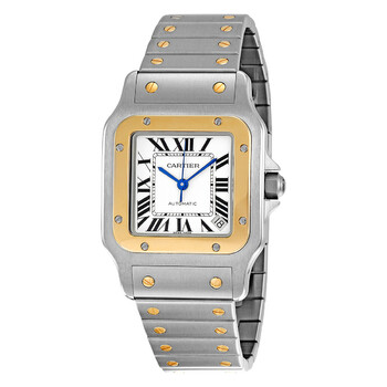 Santos Galbee 18kt Yellow Gold and Steel XL Men's Watch W20099C4