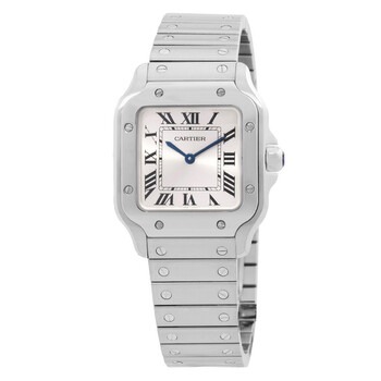 Santos Small Model Quartz Silver Dial Watch WSSA0082