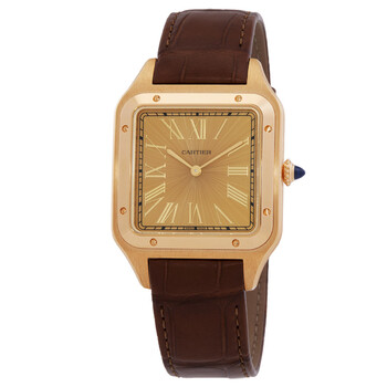 Cartier Santos-Dumont Large Model Hand Wind Men's Watch WGSA0097