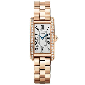 Tank Americaine Quartz Diamond Silver Dial Ladies Watch WJTA0044