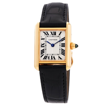 Cartier Tank Quartz Silver Dial Men's Watch WGTA0067 - Watches