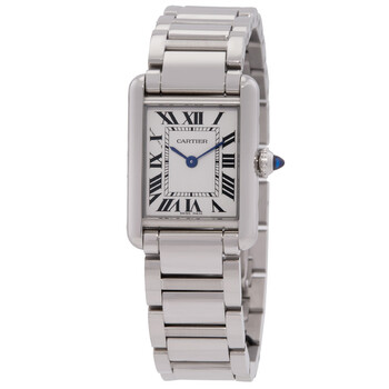 Tank Quartz Small Model Silver Dial Ladies Watch WSTA0107