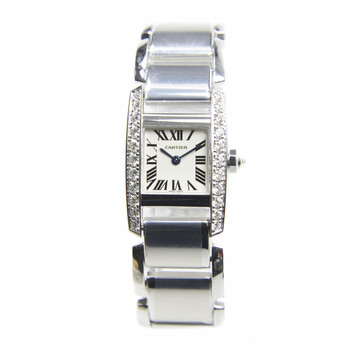 Tankissime Diamond 18kt White Gold Ladies Watch WE70039H Tankissime Diamond 18kt White Gold Ladies Watch WE70039H