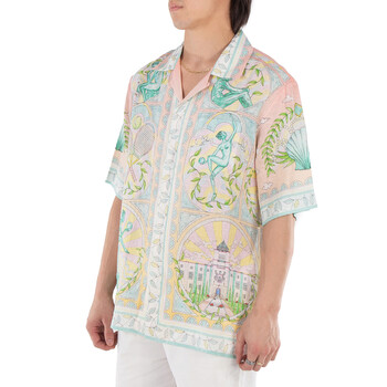 Men's Vase Linen Shirt
