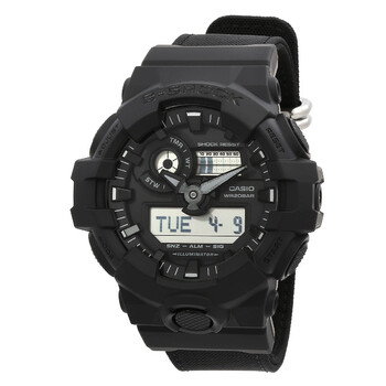 G-Shock Alarm Quartz Analog-Digital Black Dial Men's Watch GA-700BCE-1A