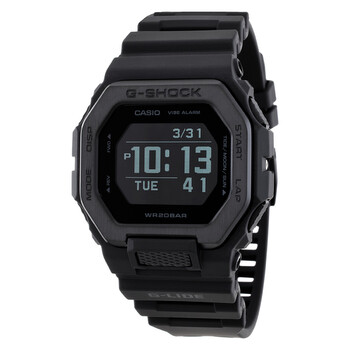 G-Shock Alarm Quartz Digital Black Dial Men's Watch GBX-100NS-1DR