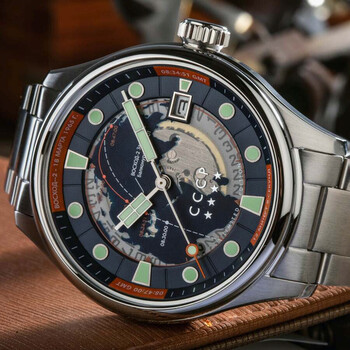 Leonov Automatic Blue Dial Men's Watch CP-7099-22