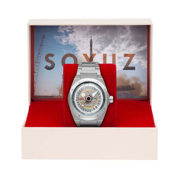 Soyuz White Dial Men's Watch CP-7067-11