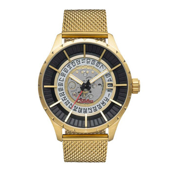 Vlasov Automatic Black Dial Men's Watch CP-7056-33