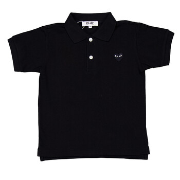 COMME des GARÇONS PLAY 黒ポロシャツ M 887B0B9C-92E7-40C4-B2C4-