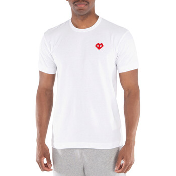 Comme Des Garcons Cdg Play Triple Heart Short-Sleeve T-Shirt