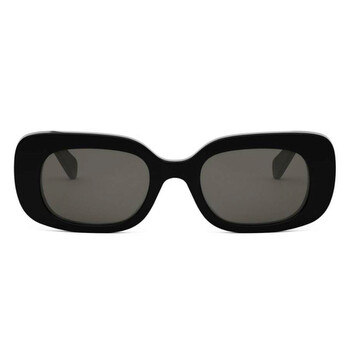 Bold 3 Dots Grey with Light Mirror Sport Ladies Sunglasses CL40287U 01A 51