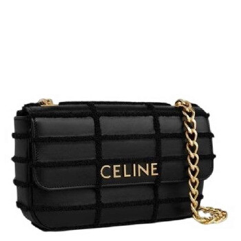 ☆☆CELINE☆☆ [Domestic/Same Day]24FW 10B653BEN 38SI Celine TEEN NINO BAG IN SUPPLE GRAINED CALFSKIN - BLACK | CELINE