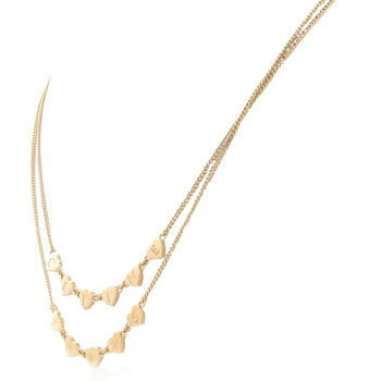 Coeur Double Necklace in Gold