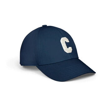CELINE CASQUETTE BASEBALL キャップ M セリーヌ】イニシャル ベースボールキャップ コットン (CELINE