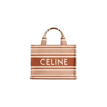 Celine Large Cabas Striped Tote Bag 196762FV2.02BL