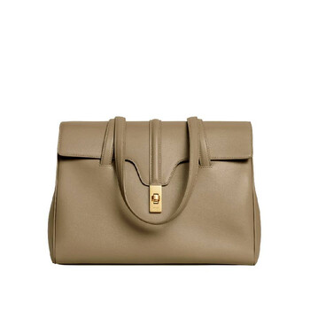 CELINE【入手困難】お洒落な MEDIUM 16 BAG IN NATURAL CALFSKIN MEDIUM BUCKET LOUISE IN SMOOTH CALFSKIN - BLACK | CELINE