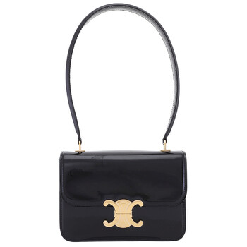 ☆☆CELINE☆☆ 24SS (10L063GCJ 38NO) Women’s Mini Clea Besa CELINE MINI BESACE CLEA in PATENT CALFSKIN | REVERSIBLE