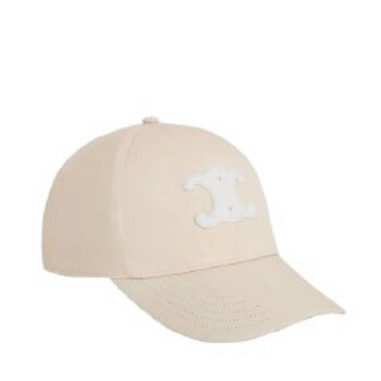 キャップ TRIOMPHE BASEBALL CAP IN COTTON 2AUT6969P.01VA Celine Triomphe Baseball Cap, Size Medium 2AUT6969P.01VA