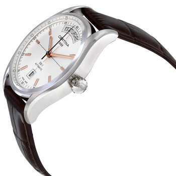 DS 1 Day Date Automatic Silver Dial Men's Watch C0064301603100