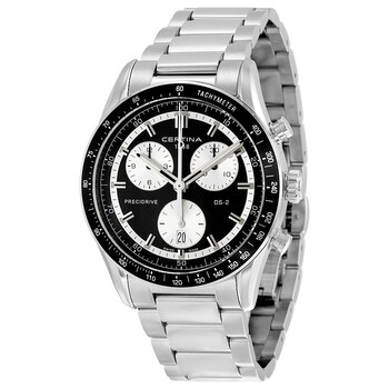 DS 2  Chronograph Black Dial Stainless Steel Men's Watch C024.447.11.051.00