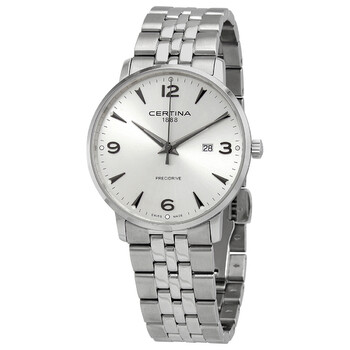 DS Caimano Quartz Silver Dial Ladies Watch C035.410.11.037.00