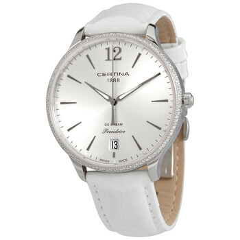 DS Dream Precidrive Silver Dial Ladies Watch C021.810.66.037.00