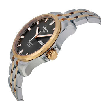 DS First Day-Date Automatic Black Dial Two-tone Men's Watch C014.407.22.081.00
