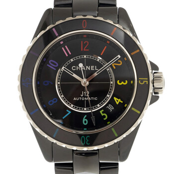 ＣＨＡＮＥＬ Chanel J12 H1626 T4D0198 Black Dial with Diamond Hour Markers