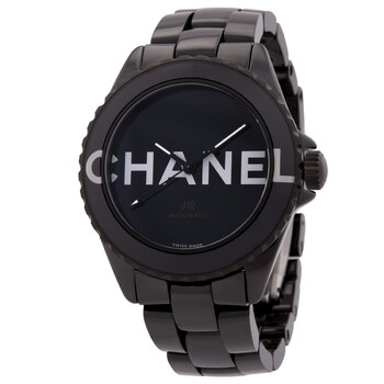 Chanel J12 Wanted De Chanel Automatic Black Dial Ladies Watch