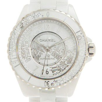 J12-20 Automatic White Dial Ladies Watch H6476