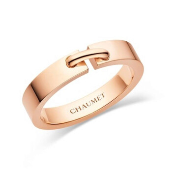 18k Rose Gold Liens Evidence Wedding Ring