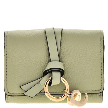 Alphabet Leather Tri-Fold Wallet CHC21WP946F5738A