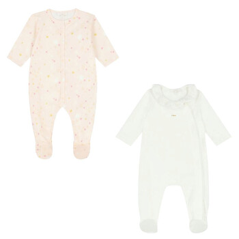 Babygrow Ruffle-Detail Pyjamas Set C20188-S01