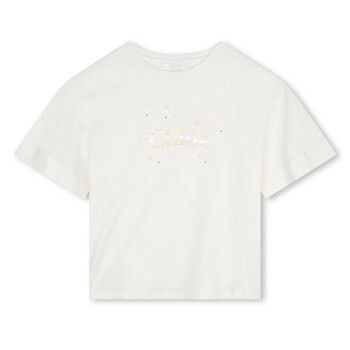 Girls Logo Print Cotton T-Shirt C20111-117