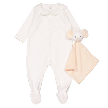 Infant Cotton Romper And Pacifier Set C9K228-117