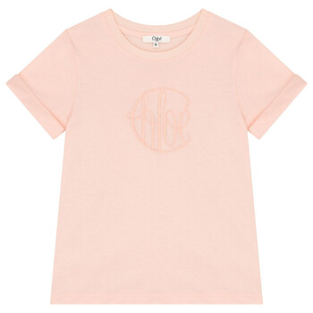 Kids Embroidered Logo Cotton T-Shirt C20484-46J